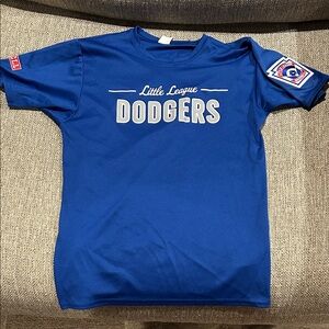 Little League Dodgers Blue Kids Shirt (7-8 yrs)